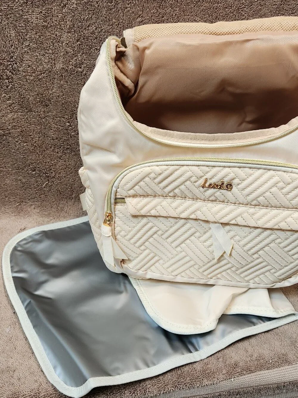 DIAPER BAG Smaller Size Backpack with Changing Pad - NEW
